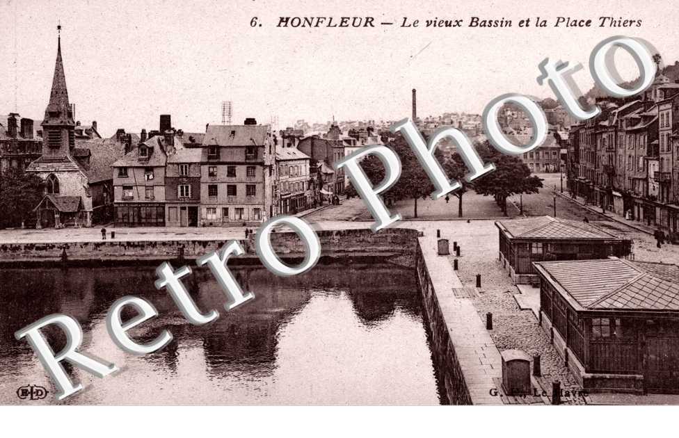 Le vieux bassin et la place Thiers