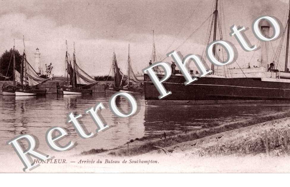 Arrivee du bateau de Southampton