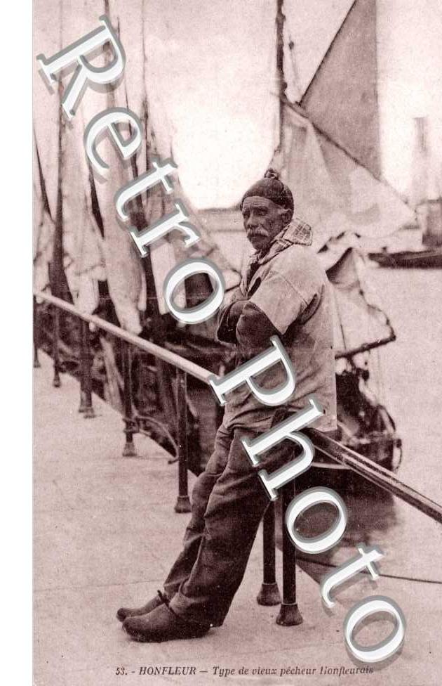 type de vieux pecheur honfleurais