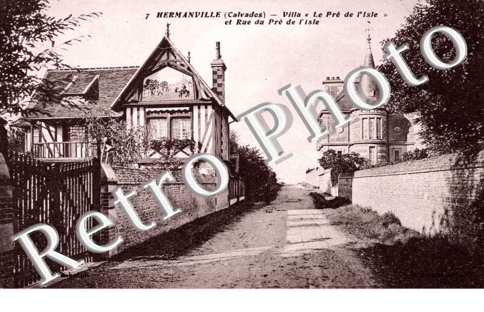 villa Le Pre de l'Isle et rue du Pre de l'Isle