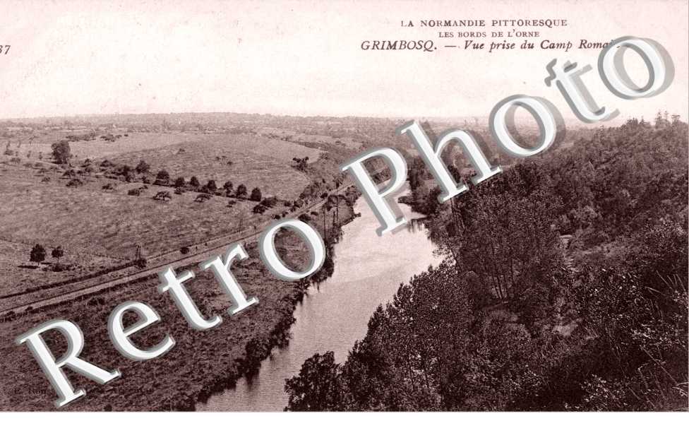 les bords de l'Orne, vue prise du camp romain
