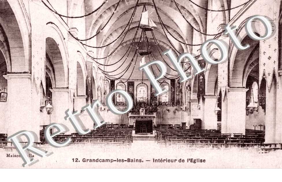 Grandcamp-les-Bains, Interieur de l'Eglise