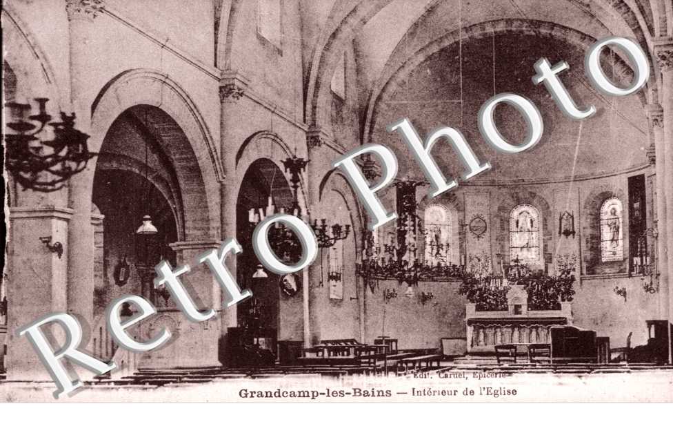Grandcamp-les-Bains, l'Interieur de l'Eglise