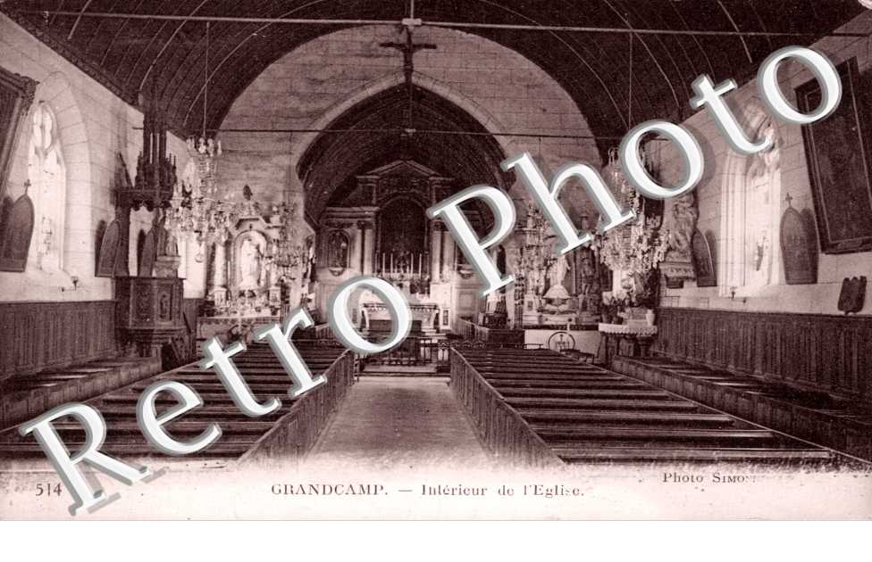 Grandcamp-les-Bains, Interieur de l'Eglise