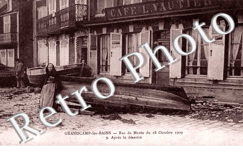 Raz de maree du 28 octobre 1909 Apres le desastre