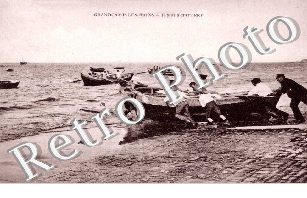 Grandcamp-les-Bains, "Il faut s'entr'aider"