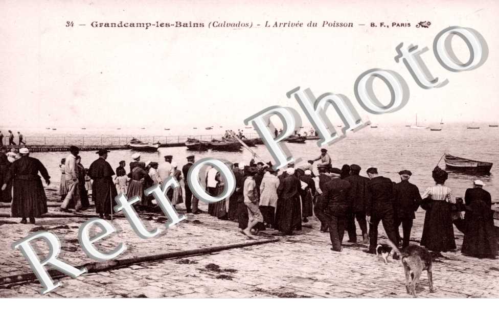 Grandcamp-les-Bains, l'Arrivee du Poisson