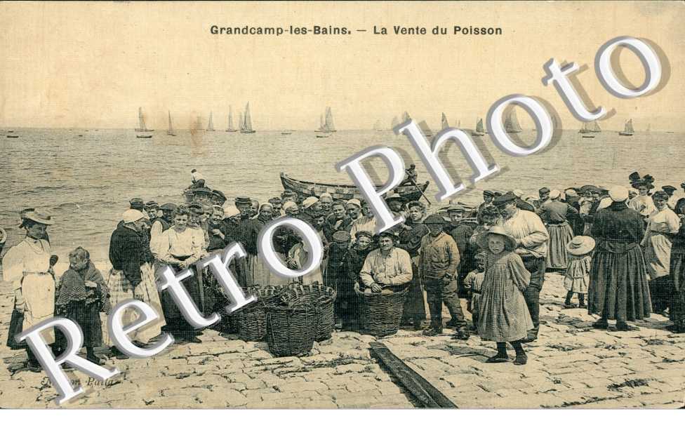 Grandcamp-les-Bains, la Vente du Poisson