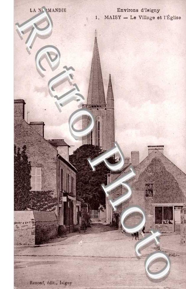 MAISY le village et l'eglise
