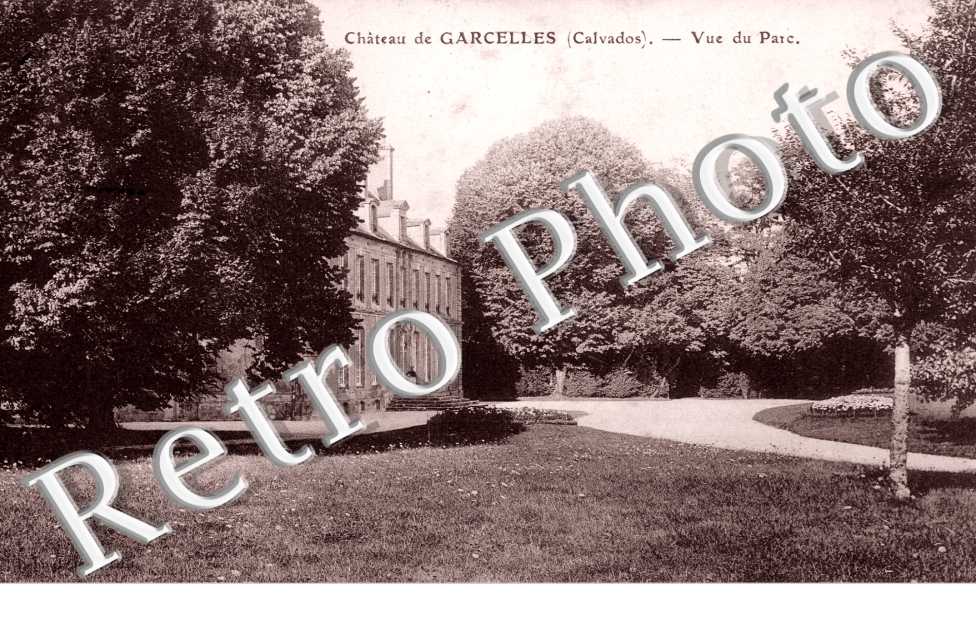 le chateau, vue du parc