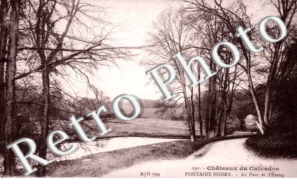 le parc et l'etang