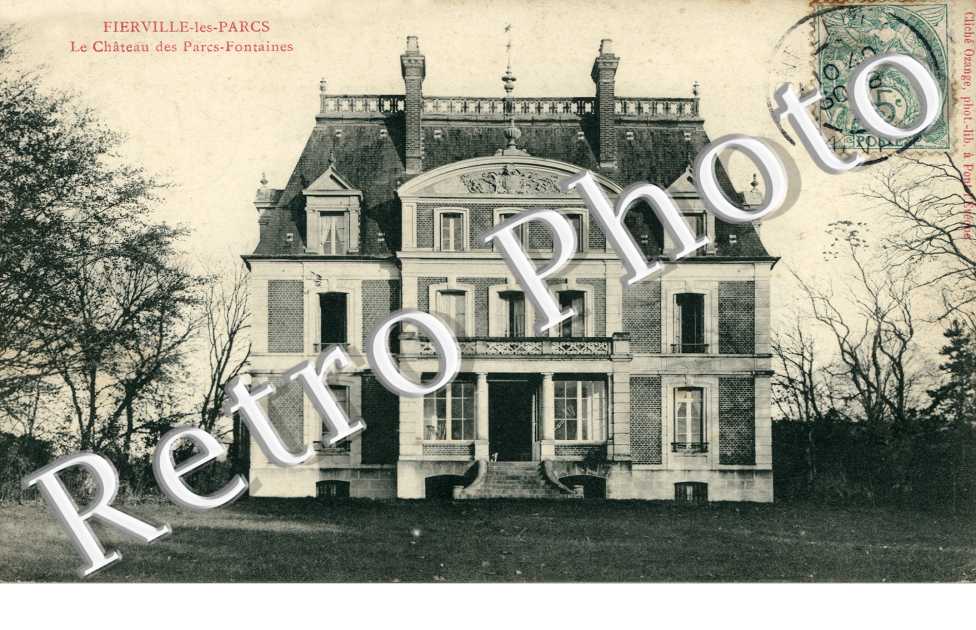 le chateau des Parcs-Fontaines