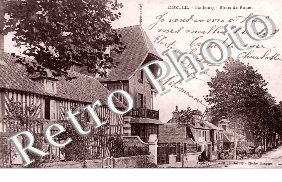 faubourg, route de Rouen