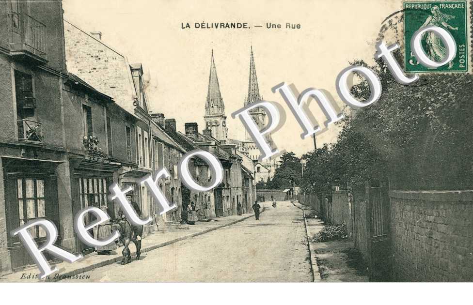 la Delivrande, une rue
