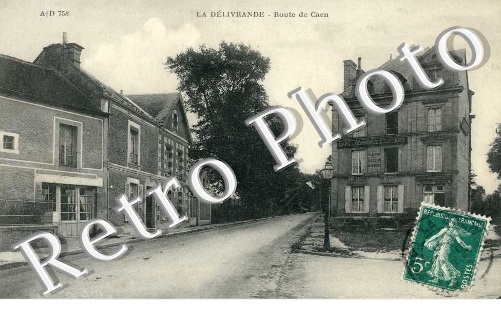 la Delivrande, route de Caen