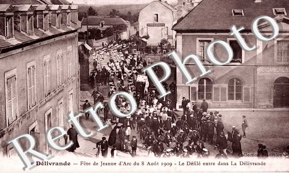 Fete de Jeanne d'Arc 8 aout 1909