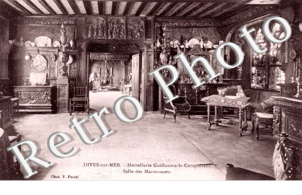 hotellerie Guillaume le Conquerant, salle des marmousets