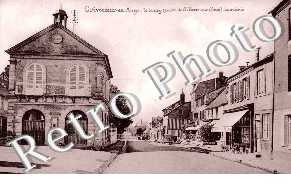 le bourg, route de Saint Pierre-sur-Dives