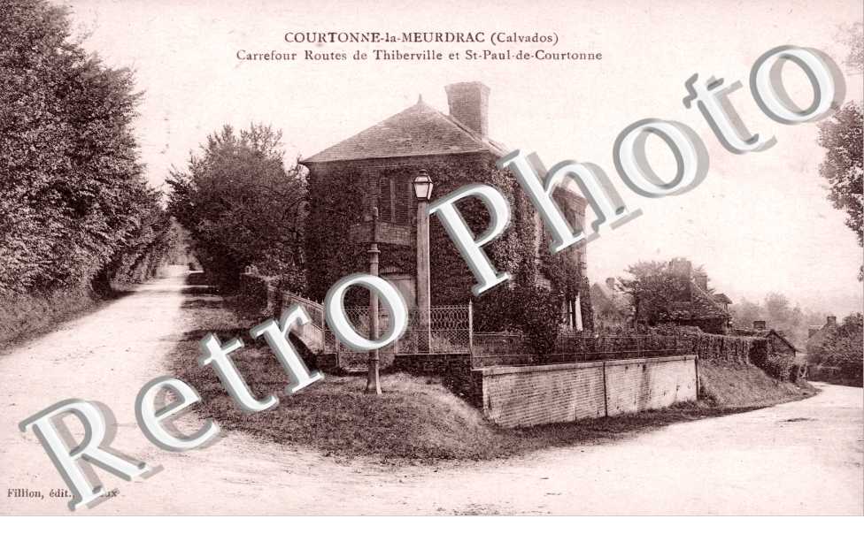 Carrefour route de Thiberville et Saint Paul de Courtonne
