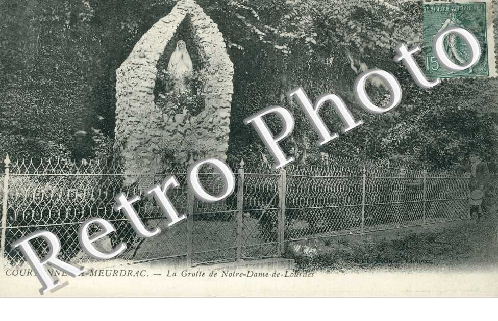 la grotte de Notre-Dame de Lourdes
