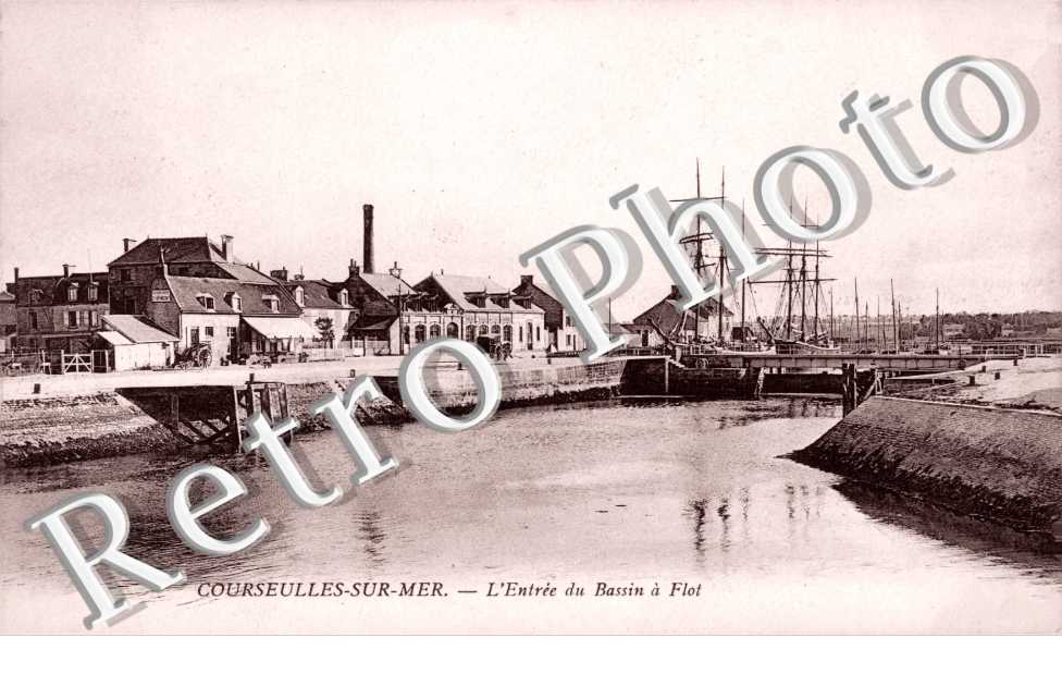 l'entree du bassin a flot