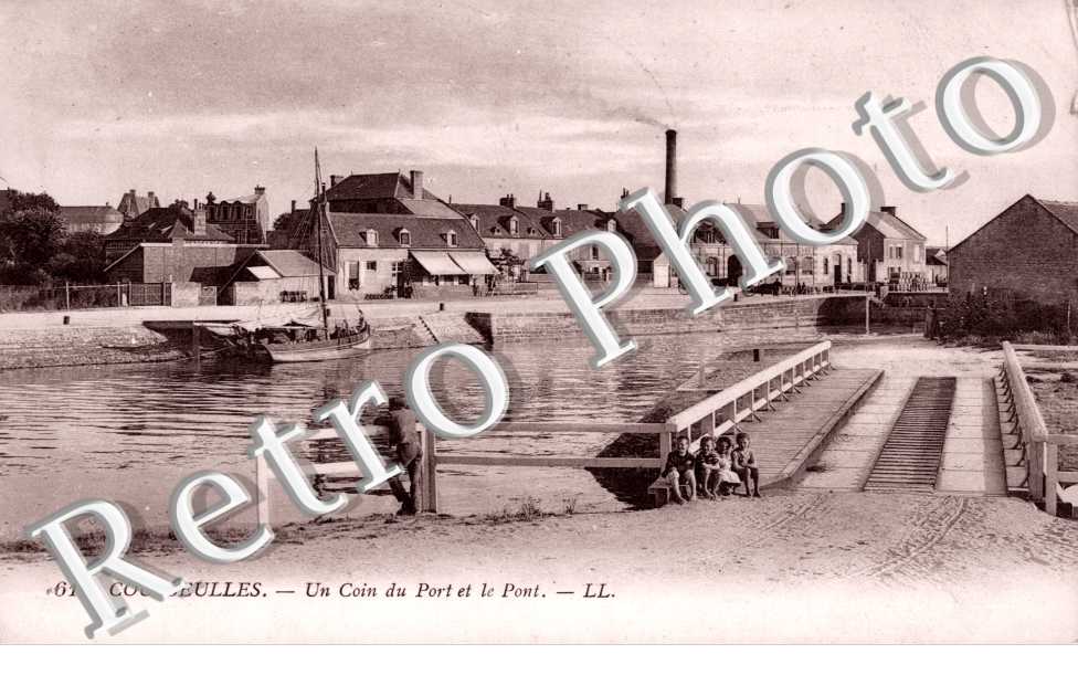 un coin du port et le pont