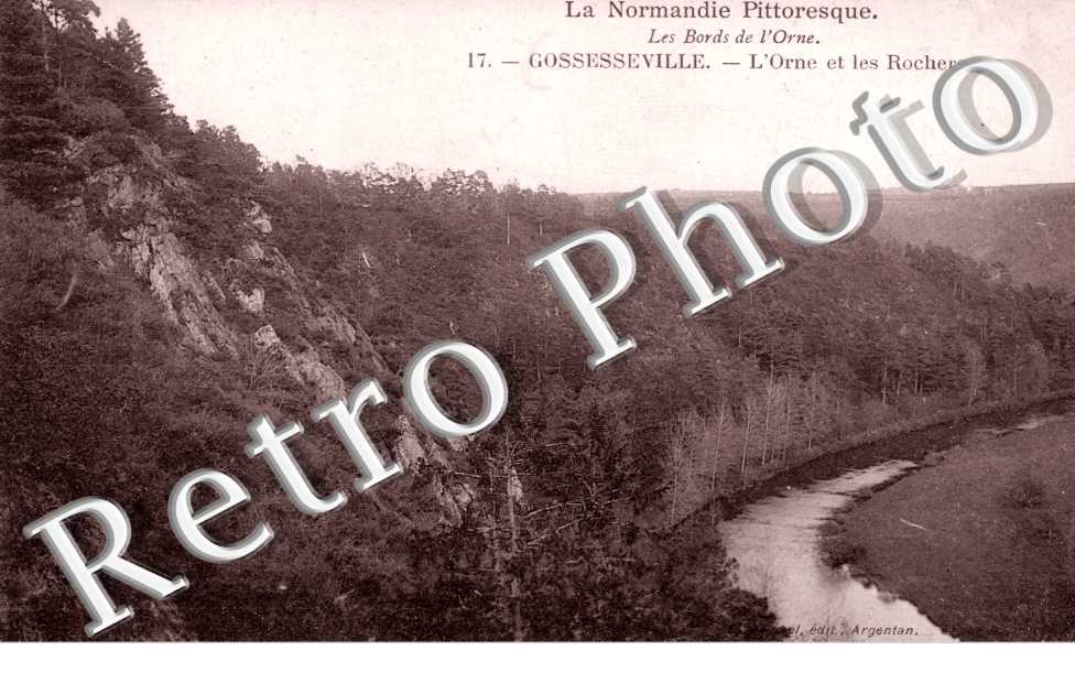 l'Orne et les rochers