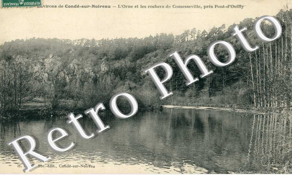 l'Orne et les rochers