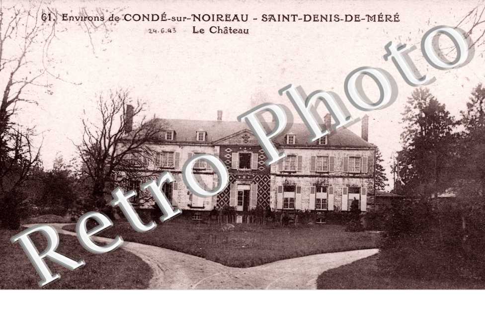 SAINT DENIS DE MERE  le chateau