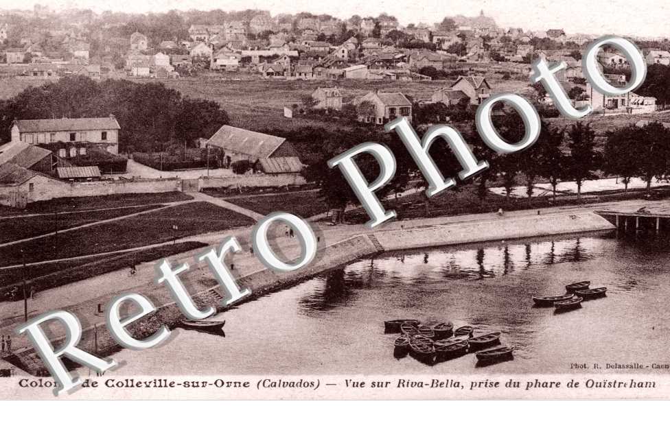 Colonie de Colleville sur Orne, vue sur Riva Bella 
