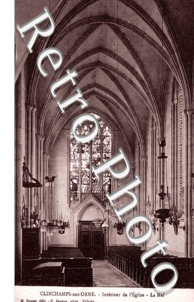 interieur de l'eglise, la nef