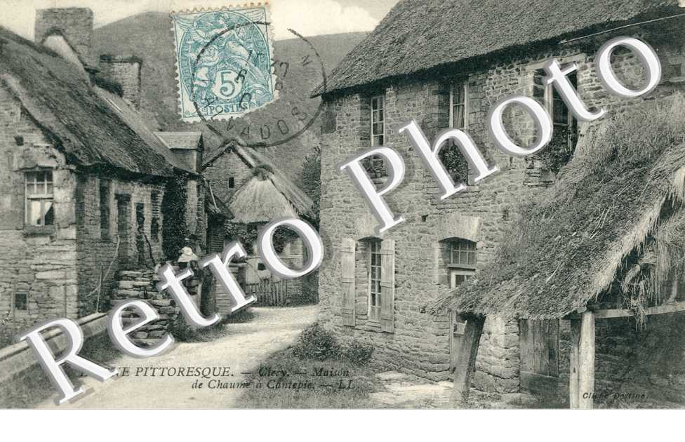 maison de chaume a Cantepie