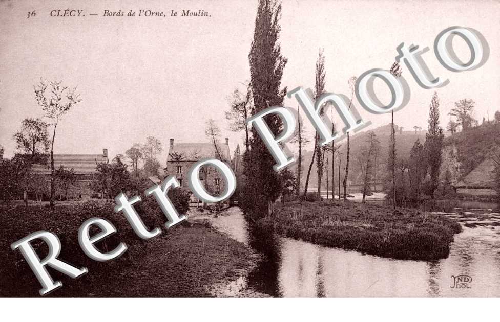 bords de l'Orne, le moulin