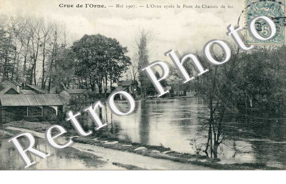 l'orne apres le pont du chemin de fer