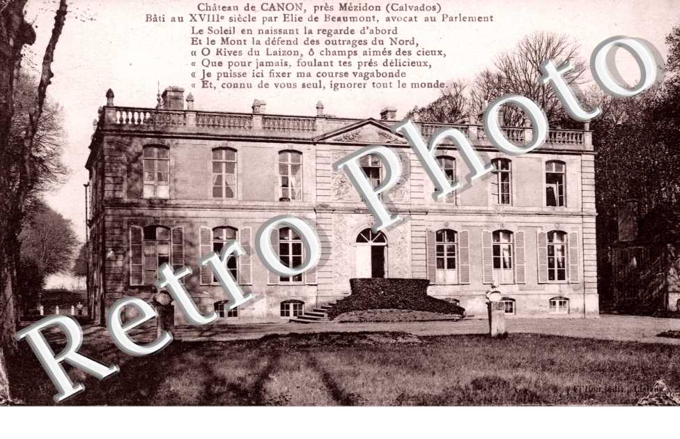 le chateau de Canon