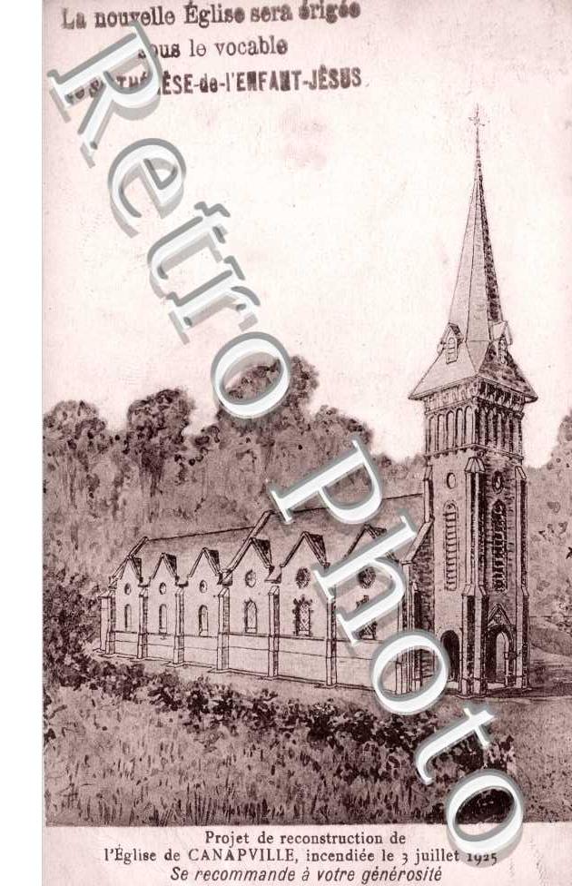 projet de reconstruction de l'eglise