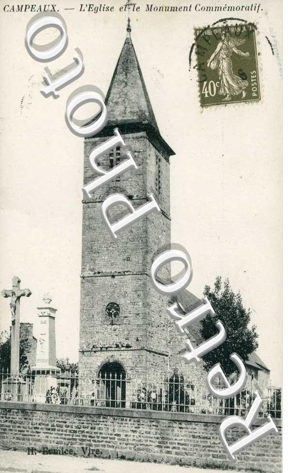l'eglise et le monument commemoratif