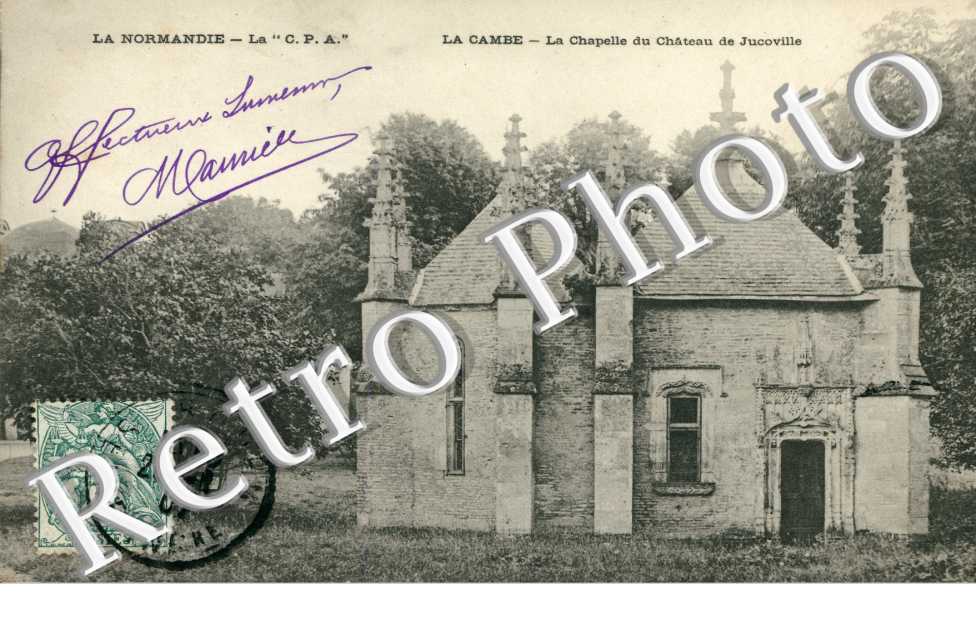 la chapelle du chateau de Jucoville