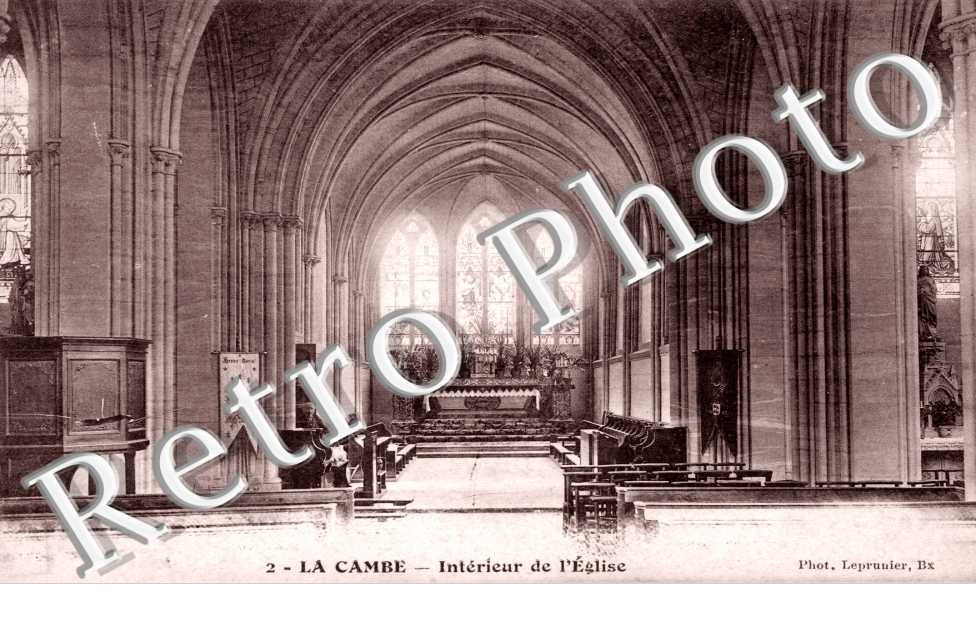 interieur de l'eglise