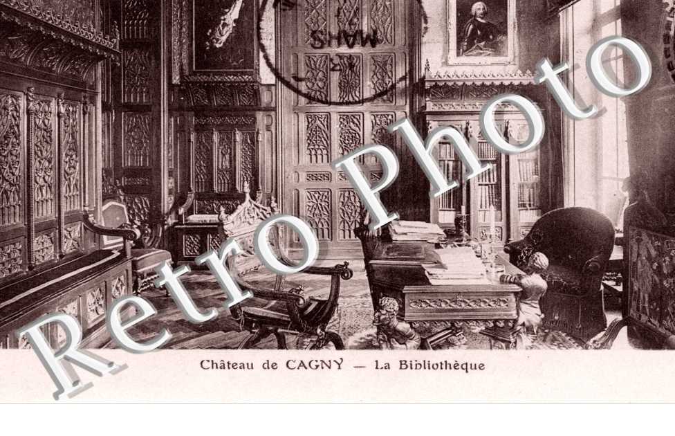 le chateau, la bibliotheque