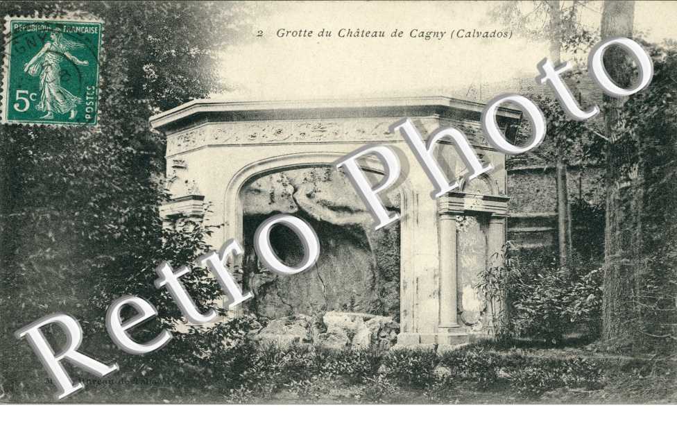 grotte du chateau de Cagny