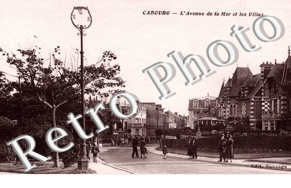 l'Avenue de la Mer et les Villas