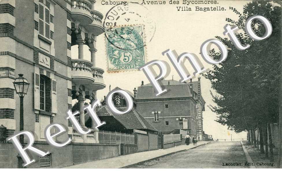 avenue des Sycomores Villa Bagatelle
