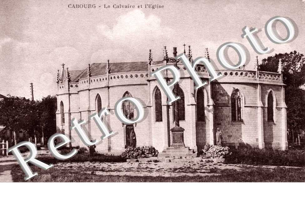 le calvaire et l'eglise