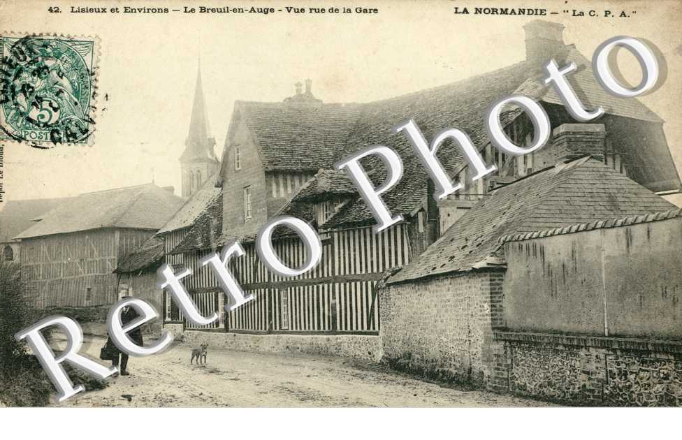 vue rue de la Gare