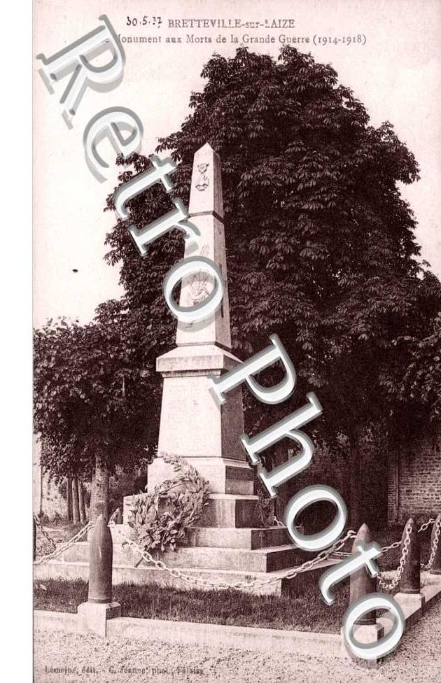 le monument aux morts de la Grande Guerre