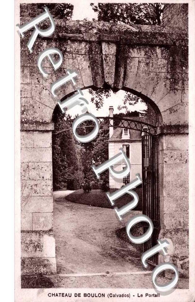 chateau de Boulon, le portail