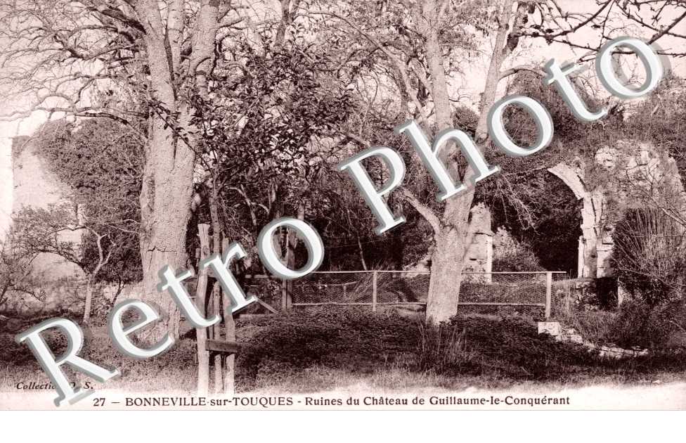 ruines du chateau de Guillaume le Conquerant