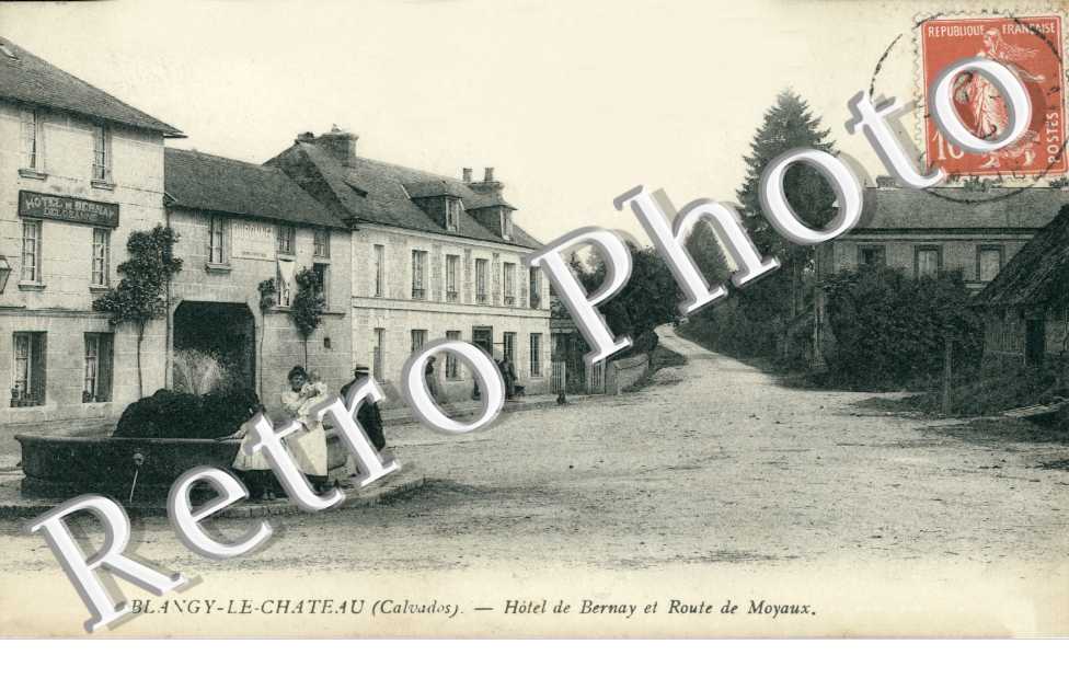 hotel de Bernay et route de Moyaux