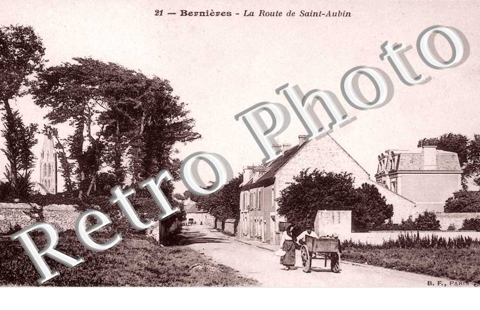 la route de Saint Aubin